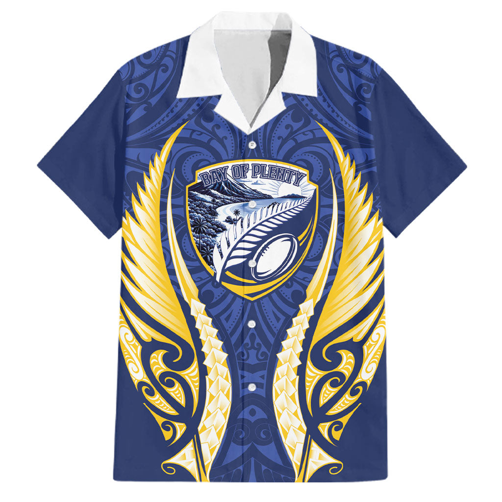 Bay of Plenty 2026 Rugby Custom Family Matching Tank Maxi Dress and Hawaiian Shirt NZ Maori Silver Fern