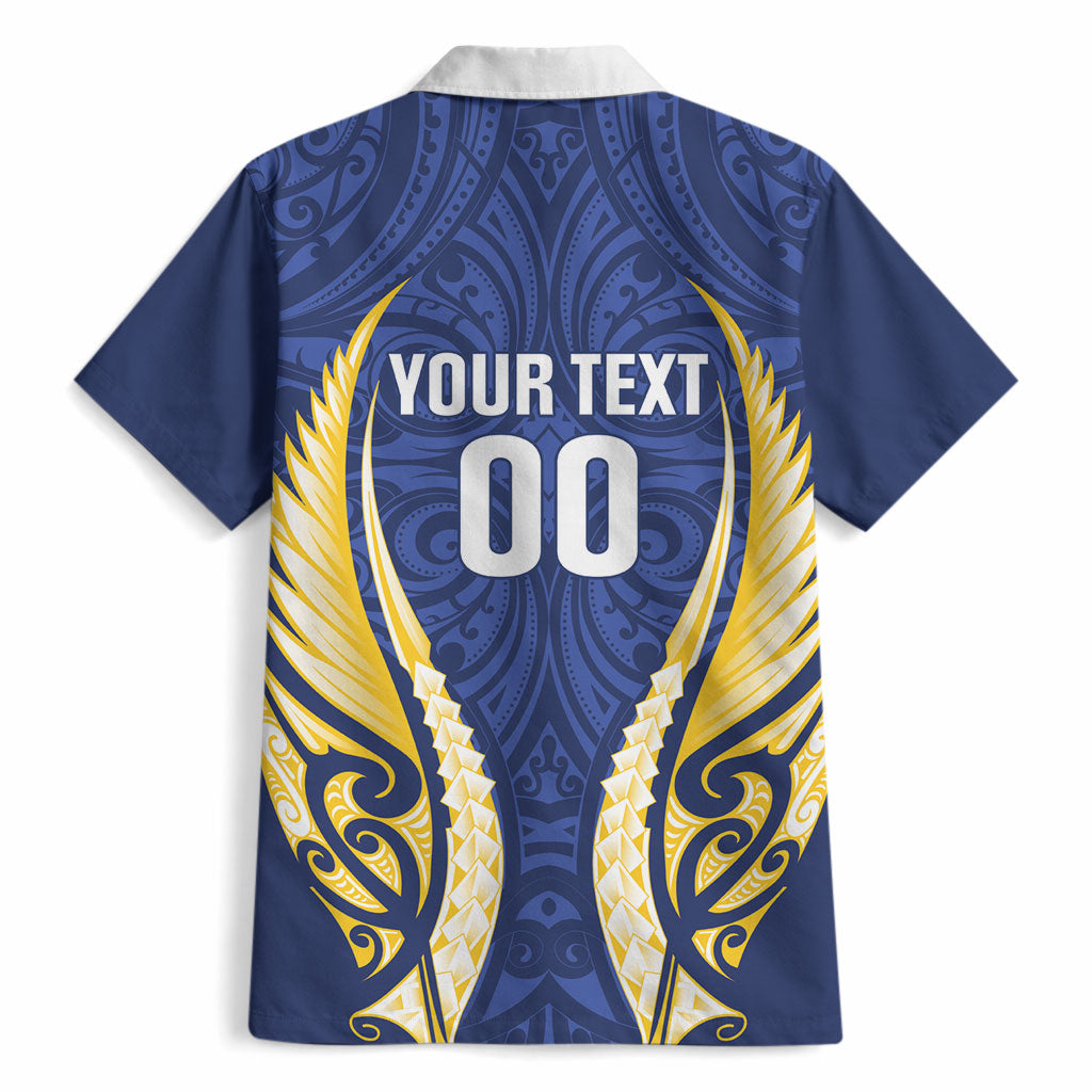 Bay of Plenty 2026 Rugby Custom Hawaiian Shirt NZ Maori Silver Fern LT14 - Polynesian Pride