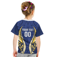 Bay of Plenty 2026 Rugby Custom Kid T Shirt NZ Maori Silver Fern LT14 - Polynesian Pride