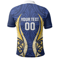 Bay of Plenty 2026 Rugby Custom Polo Shirt NZ Maori Silver Fern LT14 - Polynesian Pride