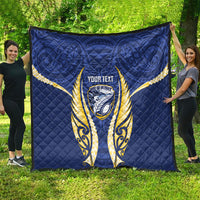 Bay of Plenty 2026 Rugby Custom Quilt NZ Maori Silver Fern