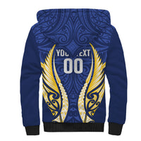 Bay of Plenty 2026 Rugby Custom Sherpa Hoodie NZ Maori Silver Fern