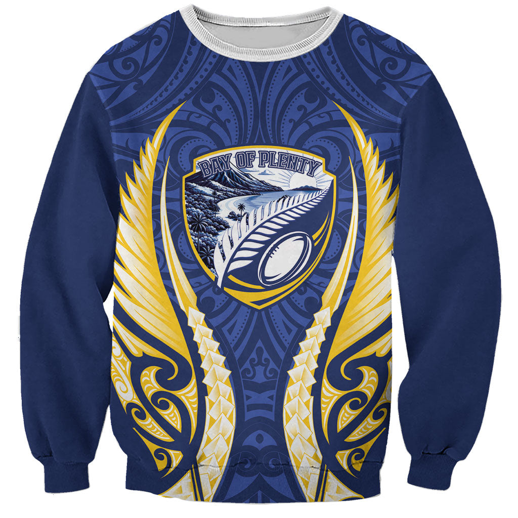 Bay of Plenty 2026 Rugby Custom Sweatshirt NZ Maori Silver Fern