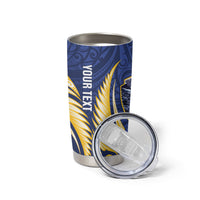 Bay of Plenty 2026 Rugby Custom Tumbler Cup NZ Maori Silver Fern LT14 - Polynesian Pride