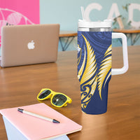 Bay of Plenty 2026 Rugby Custom Tumbler With Handle NZ Maori Silver Fern LT14 - Polynesian Pride