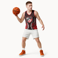 Canterbury 2026 Rugby Custom Basketball Jersey NZ Maori Silver Fern