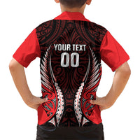 Canterbury 2026 Rugby Custom Family Matching Mermaid Dress and Hawaiian Shirt NZ Maori Silver Fern