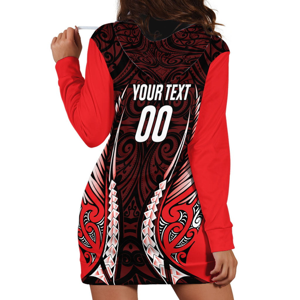 Canterbury 2026 Rugby Custom Hoodie Dress NZ Maori Silver Fern LT14 - Polynesian Pride