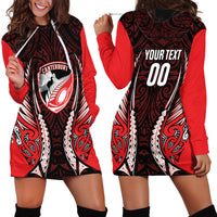 Canterbury 2026 Rugby Custom Hoodie Dress NZ Maori Silver Fern LT14 - Polynesian Pride
