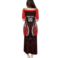 Canterbury 2026 Rugby Custom Puletasi NZ Maori Silver Fern