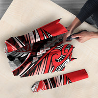 Canterbury 2026 Rugby Custom Umbrella NZ Maori Silver Fern LT14 - Polynesian Pride