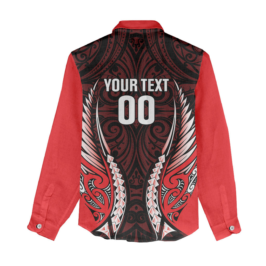 Canterbury 2026 Rugby Custom Women Casual Shirt NZ Maori Silver Fern LT14 - Polynesian Pride