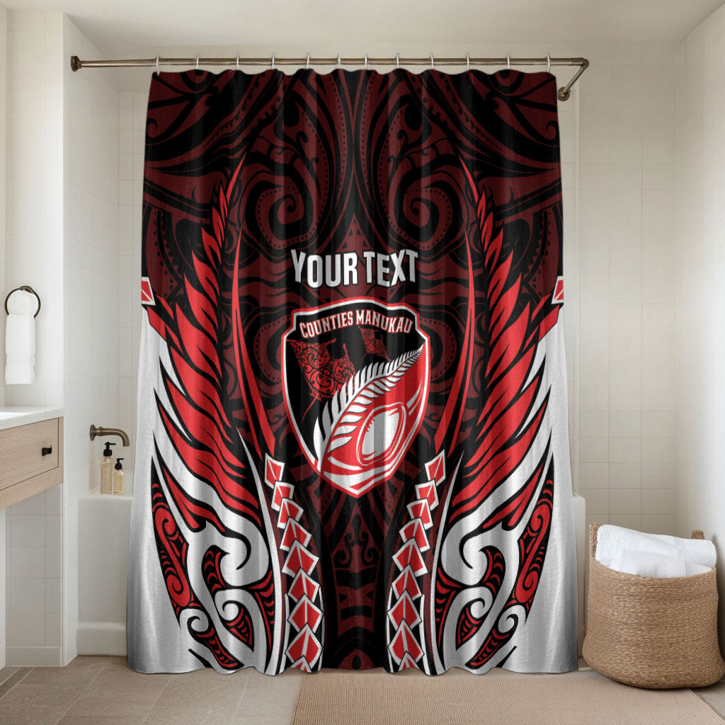 Counties Manukau 2026 Rugby Custom Bathroom Set NZ Maori Silver Fern