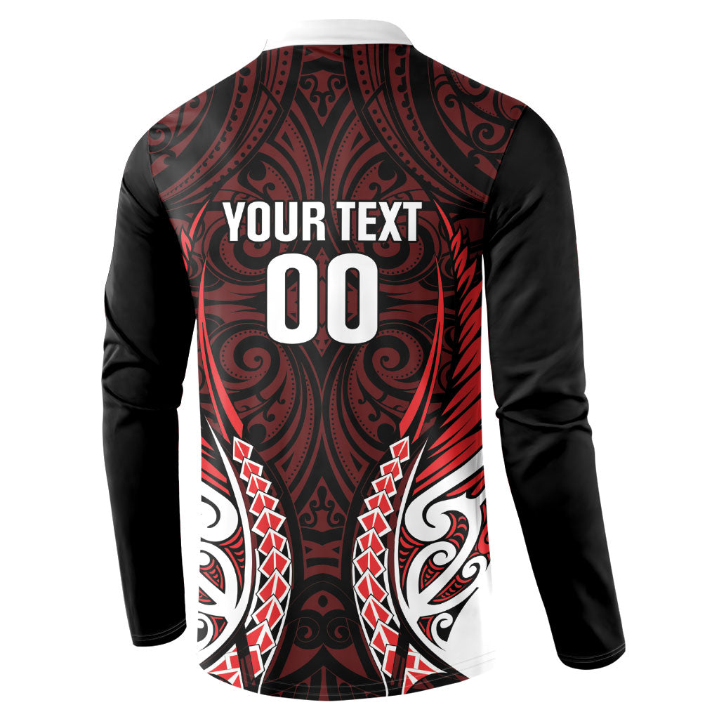 Counties Manukau 2026 Rugby Custom Button Sweatshirt NZ Maori Silver Fern
