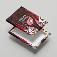 Counties Manukau 2026 Rugby Custom Canvas Wall Art NZ Maori Silver Fern