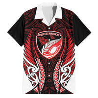 Counties Manukau 2026 Rugby Custom Family Matching Long Sleeve Bodycon Dress and Hawaiian Shirt NZ Maori Silver Fern