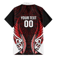 Counties Manukau 2026 Rugby Custom Family Matching Off Shoulder Maxi Dress and Hawaiian Shirt NZ Maori Silver Fern