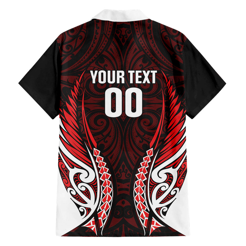 Counties Manukau 2026 Rugby Custom Family Matching Short Sleeve Bodycon Dress and Hawaiian Shirt NZ Maori Silver Fern