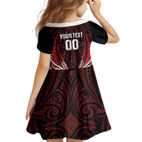 Counties Manukau 2026 Rugby Custom Family Matching Tank Maxi Dress and Hawaiian Shirt NZ Maori Silver Fern
