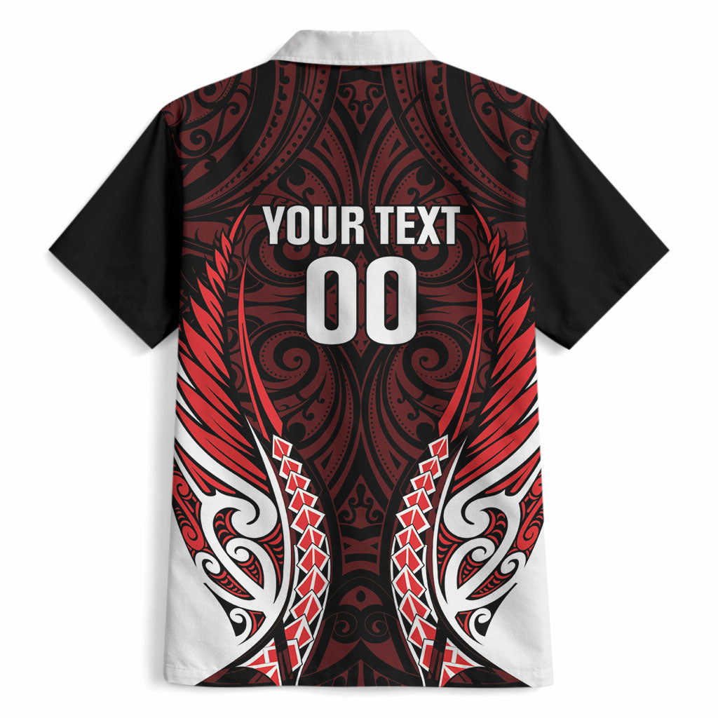 Counties Manukau 2026 Rugby Custom Hawaiian Shirt NZ Maori Silver Fern LT14 - Polynesian Pride