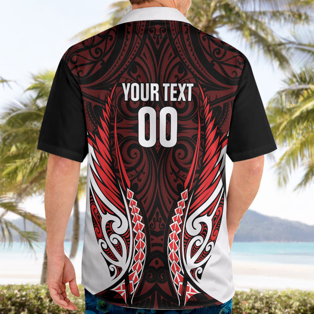 Counties Manukau 2026 Rugby Custom Hawaiian Shirt NZ Maori Silver Fern LT14 - Polynesian Pride