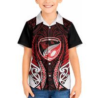 Counties Manukau 2026 Rugby Custom Hawaiian Shirt NZ Maori Silver Fern LT14 - Polynesian Pride