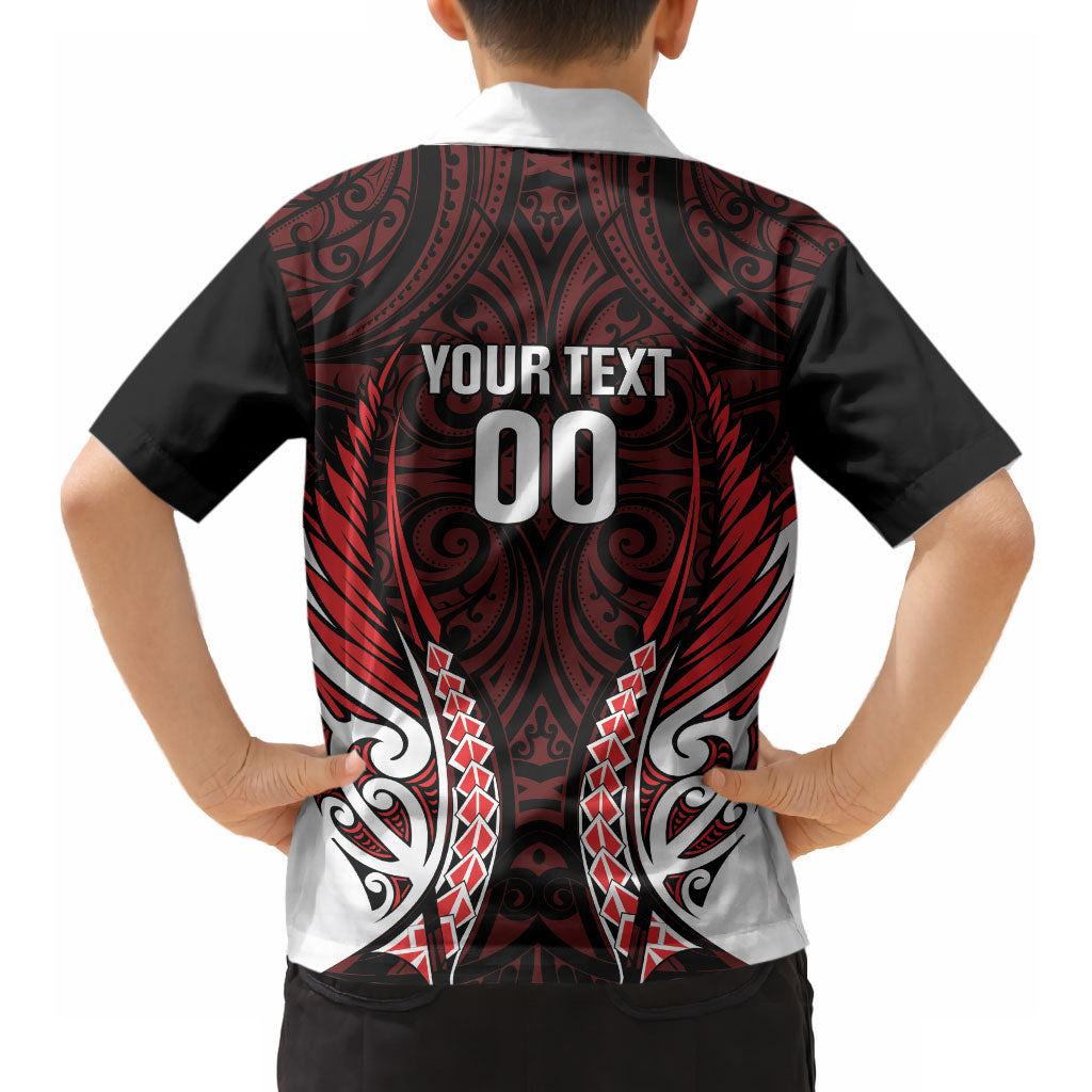 Counties Manukau 2026 Rugby Custom Hawaiian Shirt NZ Maori Silver Fern LT14 - Polynesian Pride