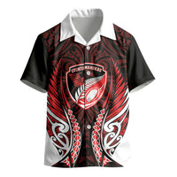 Counties Manukau 2026 Rugby Custom Kid Hawaiian Shirt NZ Maori Silver Fern LT14 - Polynesian Pride