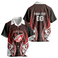 Counties Manukau 2026 Rugby Custom Kid Hawaiian Shirt NZ Maori Silver Fern LT14 - Polynesian Pride