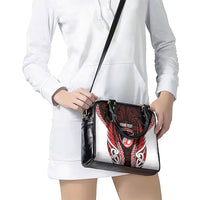 Counties Manukau 2026 Rugby Custom Shoulder Handbag NZ Maori Silver Fern