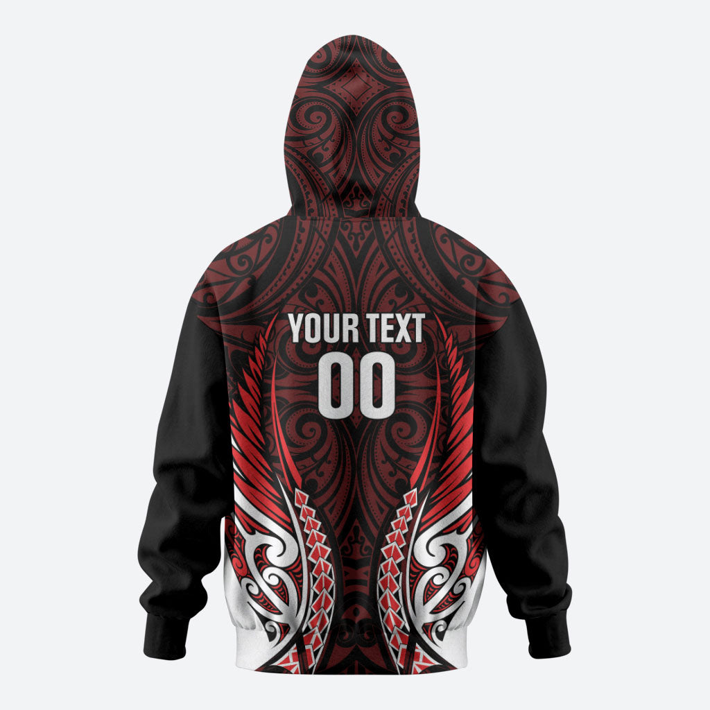 Counties Manukau 2026 Rugby Custom Zip Hoodie NZ Maori Silver Fern LT14 - Polynesian Pride