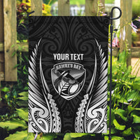 Hawke's Bay 2026 Rugby Custom Garden Flag NZ Maori Silver Fern