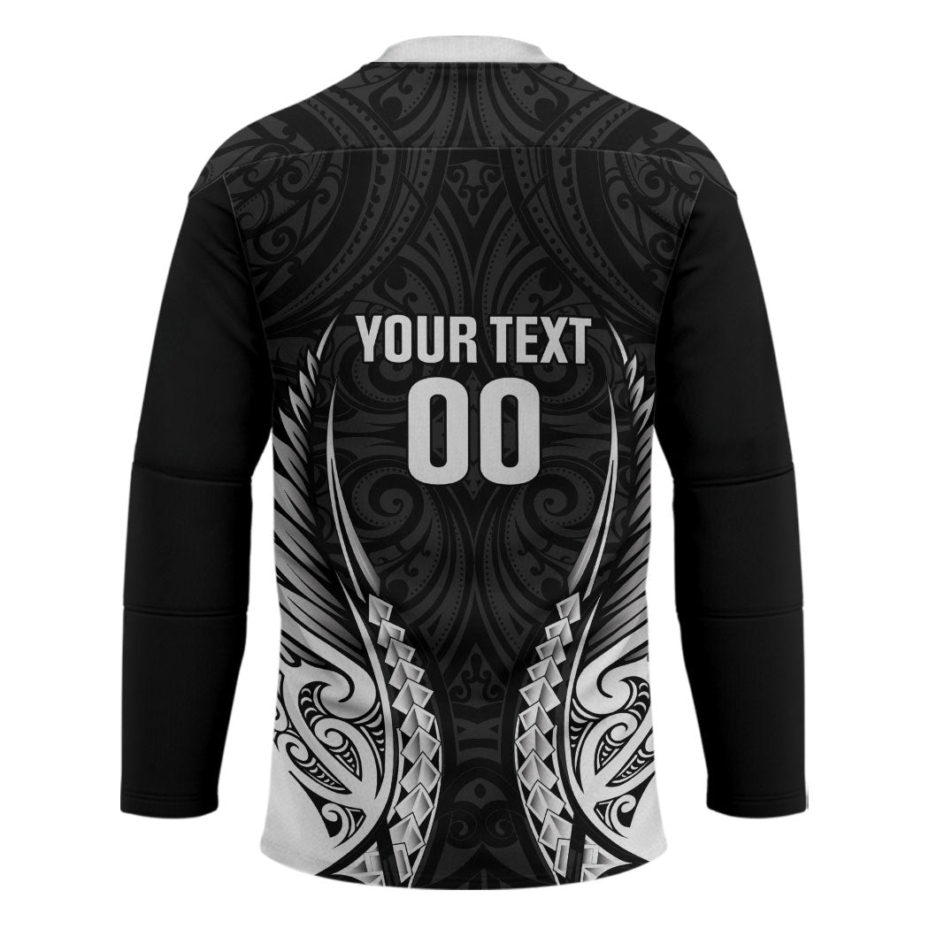 Hawke's Bay 2026 Rugby Custom Hockey Jersey NZ Maori Silver Fern