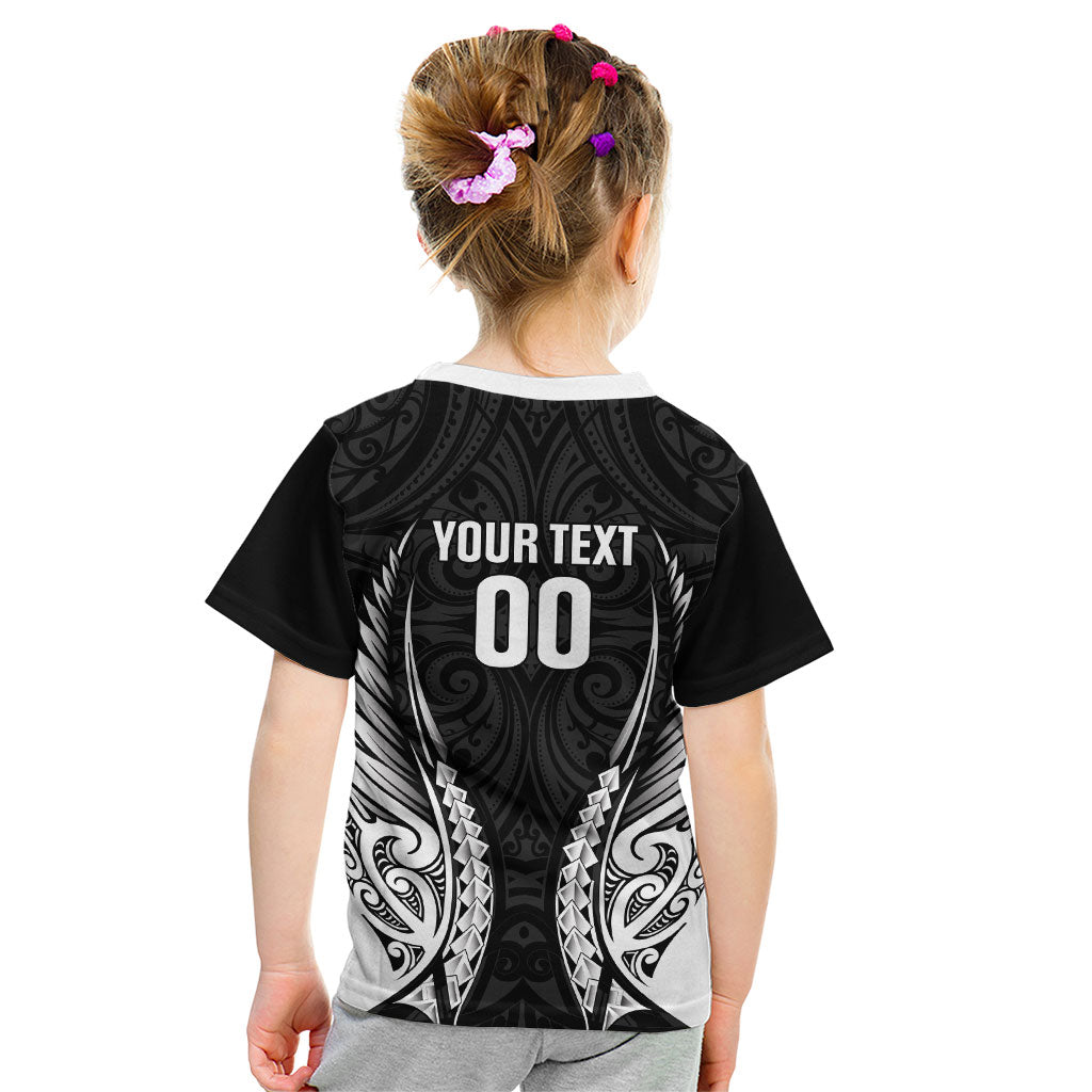 Hawke's Bay 2026 Rugby Custom Kid T Shirt NZ Maori Silver Fern