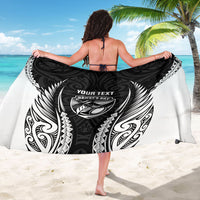 Hawke's Bay 2026 Rugby Custom Sarong NZ Maori Silver Fern