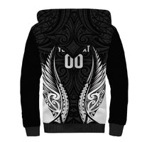 Hawke's Bay 2026 Rugby Custom Sherpa Hoodie NZ Maori Silver Fern LT14 - Polynesian Pride