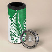 Manawatu 2026 Rugby Custom 4 in 1 Can Cooler Tumbler NZ Maori Silver Fern