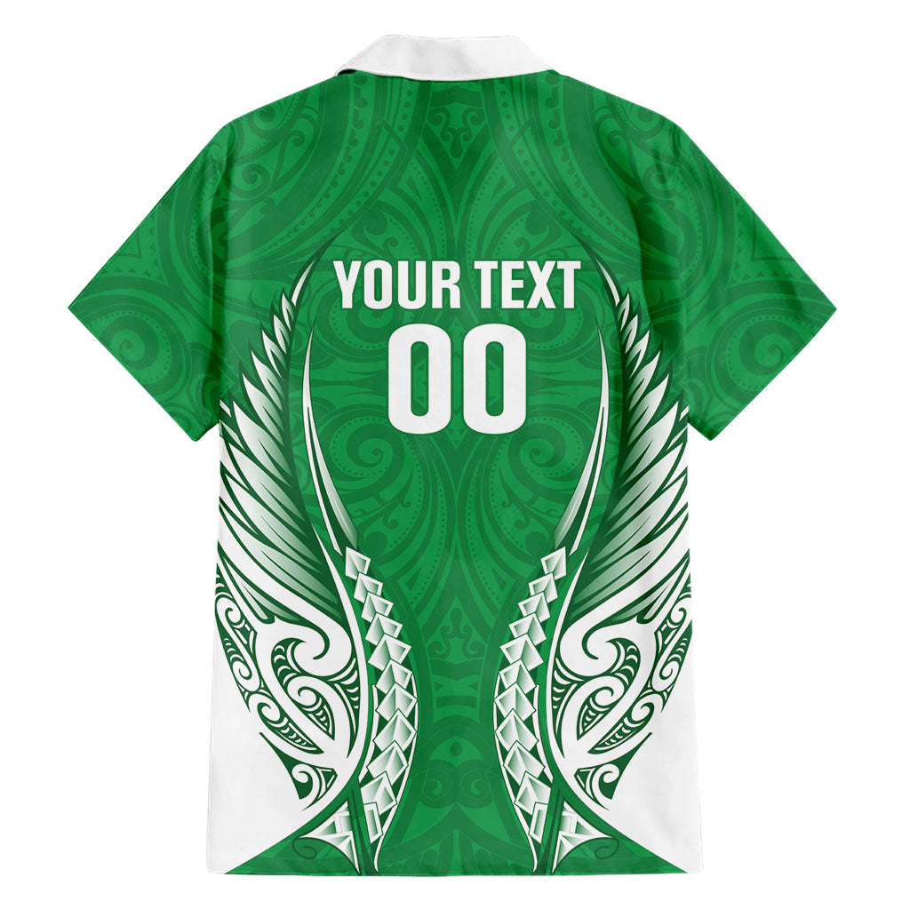 Manawatu 2026 Rugby Custom Family Matching Mermaid Dress and Hawaiian Shirt NZ Maori Silver Fern