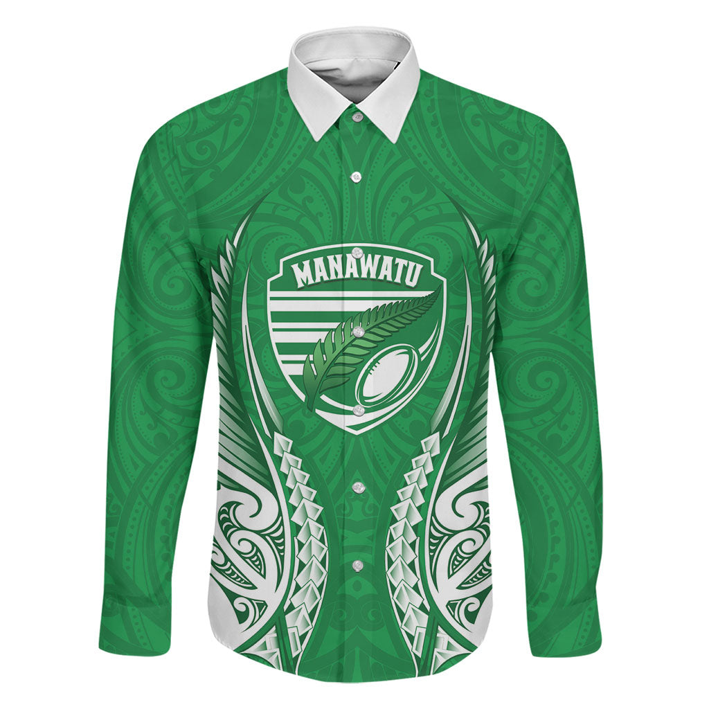 Manawatu 2026 Rugby Custom Family Matching Short Sleeve Bodycon Dress and Hawaiian Shirt NZ Maori Silver Fern
