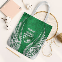 Manawatu 2026 Rugby Custom Tote Bag NZ Maori Silver Fern