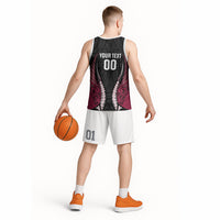 North Harbour 2026 Rugby Custom Basketball Jersey NZ Maori Silver Fern