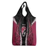 North Harbour 2026 Rugby Custom Grocery Bag NZ Maori Silver Fern