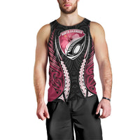 North Harbour 2026 Rugby Custom Men Tank Top NZ Maori Silver Fern