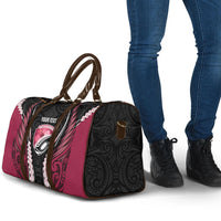 North Harbour 2026 Rugby Custom Travel Bag NZ Maori Silver Fern