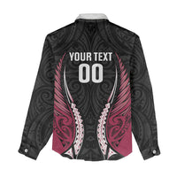 North Harbour 2026 Rugby Custom Women Casual Shirt NZ Maori Silver Fern LT14 - Polynesian Pride