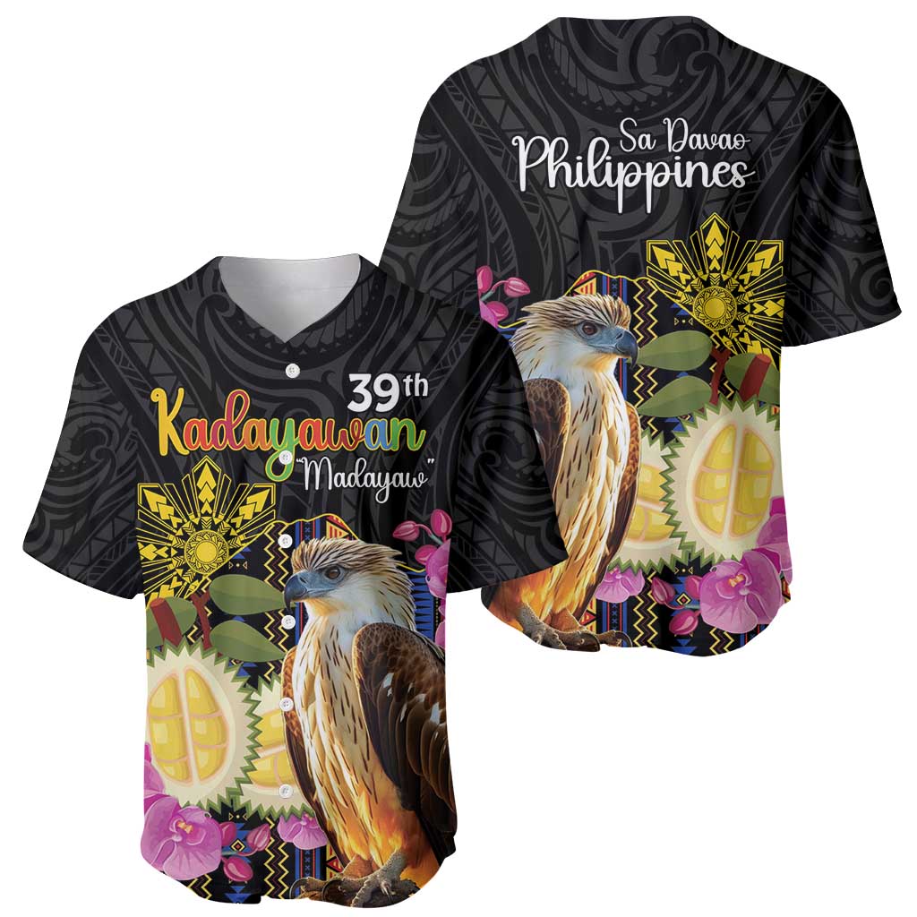 Kadayawan Philippines Baseball Jersey Filipino Eagle Happy 39th Anniversary