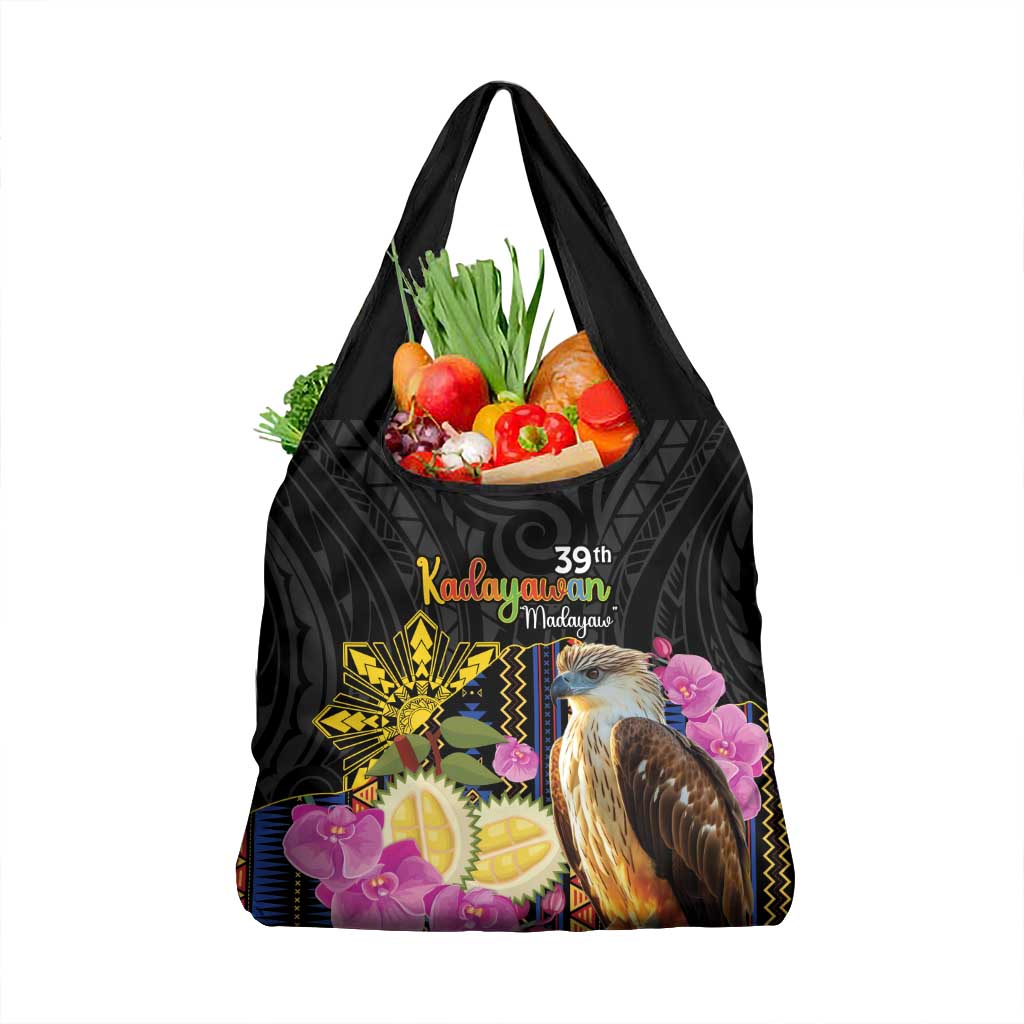 Kadayawan Philippines Grocery Bag Filipino Eagle Happy 39th Anniversary