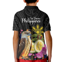 Kadayawan Philippines Kid Polo Shirt Filipino Eagle Happy 39th Anniversary