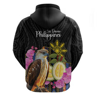 Kadayawan Philippines Zip Hoodie Filipino Eagle Happy 39th Anniversary