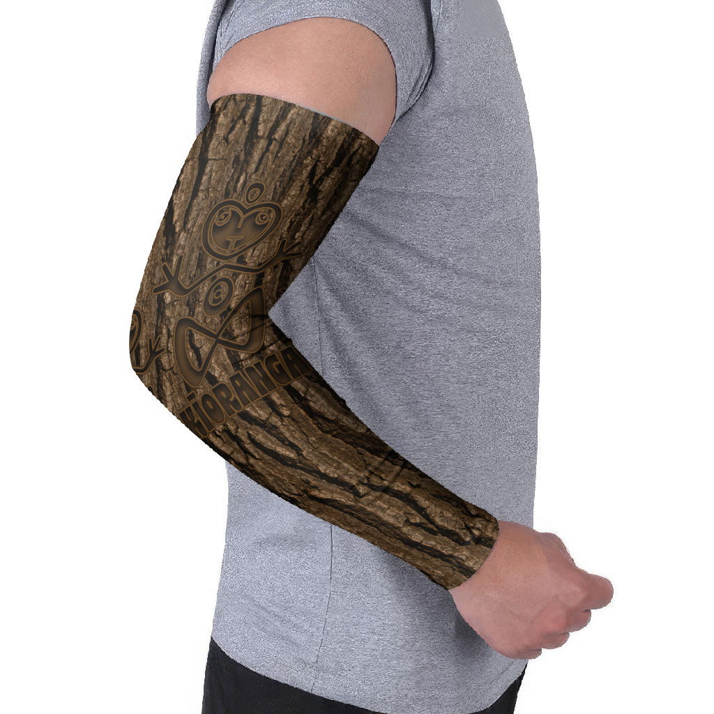 Kioranga Moriori New Zealand Arm Sleeves Kopi Rakau Carving Art LT14 - Polynesian Pride